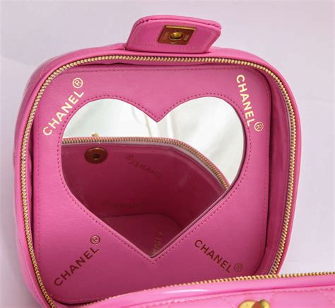 chanel vanity heart bag|chanel vanity bag with handle.